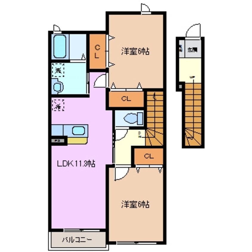 間取図 フィニートⅡ