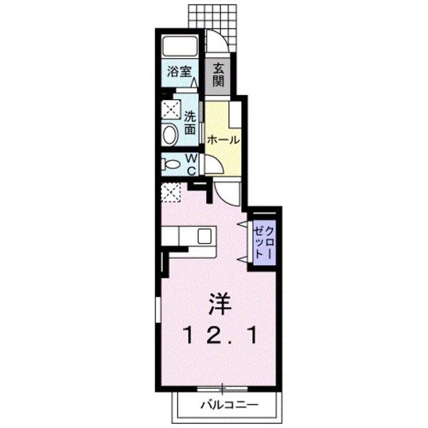 間取図 サン　ヴィラ