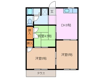 間取図 タウニーパインツリー