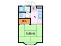 富洲原アパートの間取図