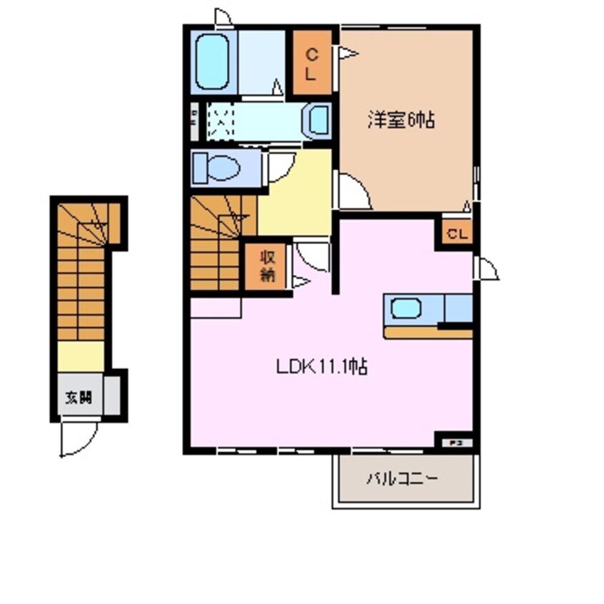 間取図 レジデンス　カメリア