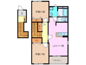 間取図 クレストール