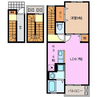 間取図 ユングランス　Ⅱ