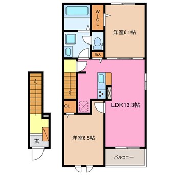 間取図 クラインボッシェⅠ