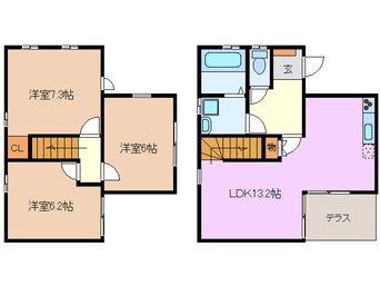 間取図 フロル22四日市大矢知賃貸住宅