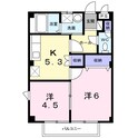 ファミール下之宮2の間取図