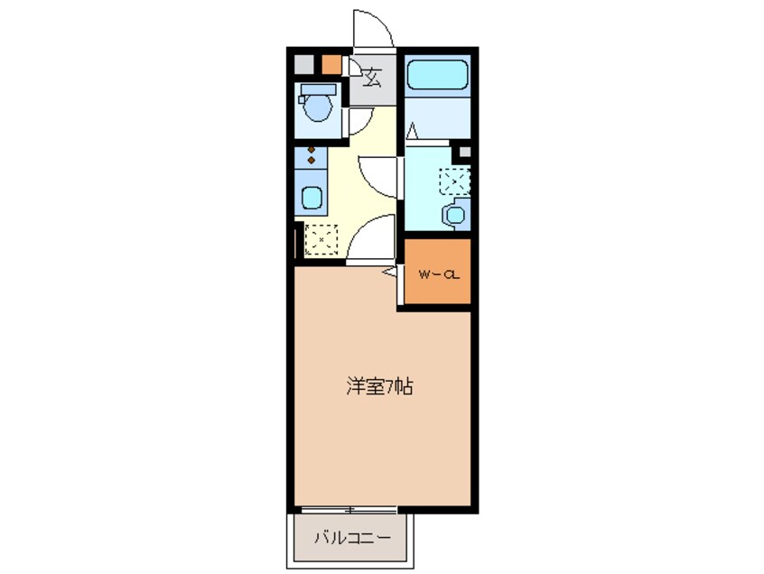 間取図 グランモア矢内谷