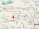 地図 近鉄湯の山線/中川原駅 徒歩3分 2階 築30年
