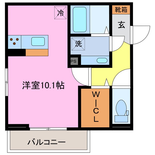 間取り図 近鉄名古屋線/川原町駅 徒歩15分 3階 1年未満