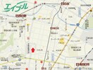 地図 四日市あすなろう鉄道内部線/泊駅 徒歩13分 2階 築38年