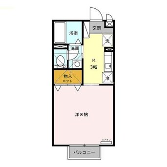 間取図 近鉄名古屋線/海山道駅 徒歩5分 2階 築24年