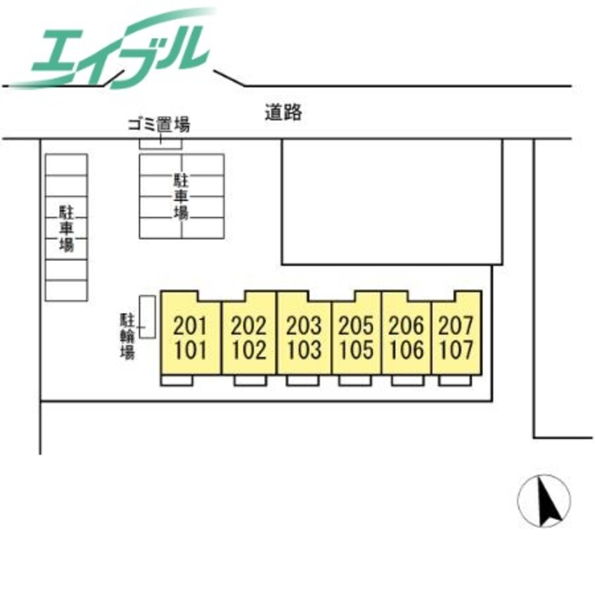  四日市あすなろう鉄道内部線/日永駅 徒歩5分 2階 1年未満