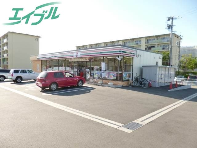 コンビニまで100m※セブンイレブン　四日市笹川店 四日市あすなろう鉄道内部線/泊駅 徒歩33分 3階 築54年