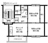 四日市あすなろう鉄道内部線/泊駅 徒歩33分 4階 築52年 2DKの間取り