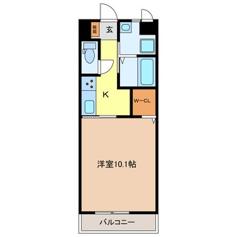 間取図 近鉄名古屋線/阿倉川駅 徒歩7分 1階 建築中