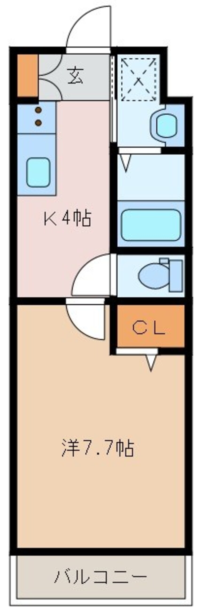 間取図 関西本線（東海）/富田浜駅 徒歩13分 1階 築3年