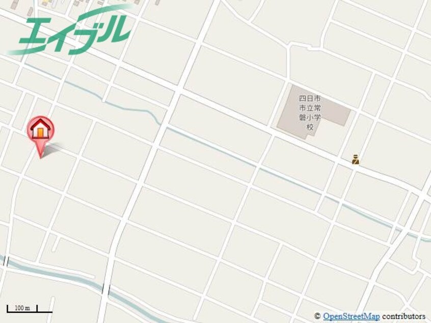 地図 近鉄湯の山線/中川原駅 徒歩13分 1階 築31年