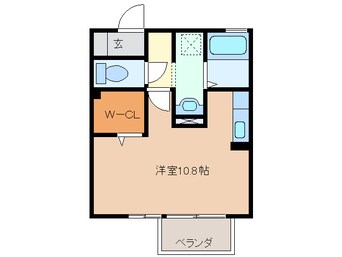 間取図 近鉄名古屋線/新正駅 徒歩7分 1階 築19年