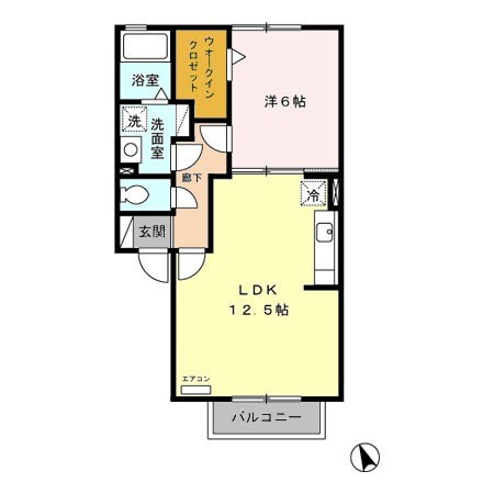 間取り図 近鉄名古屋線/阿倉川駅 徒歩9分 2階 築17年