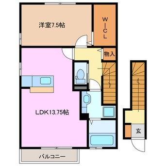 間取図 トレフル ブラン　C棟