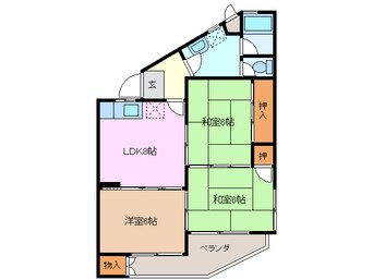 間取図 鈴与マンション