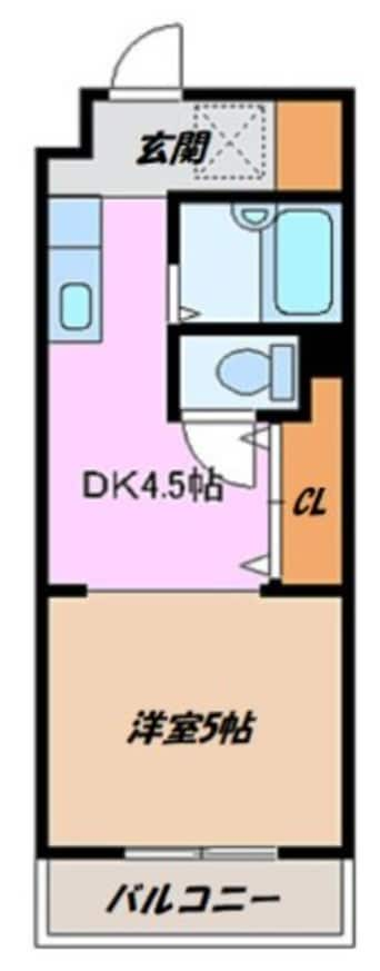 間取図 第二メゾンあかつき