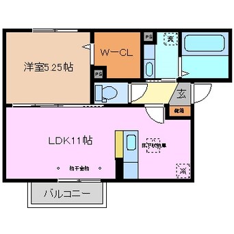 間取図 アヴァンセ