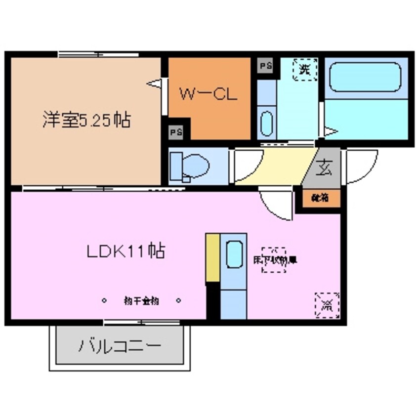 間取図 アヴァンセ