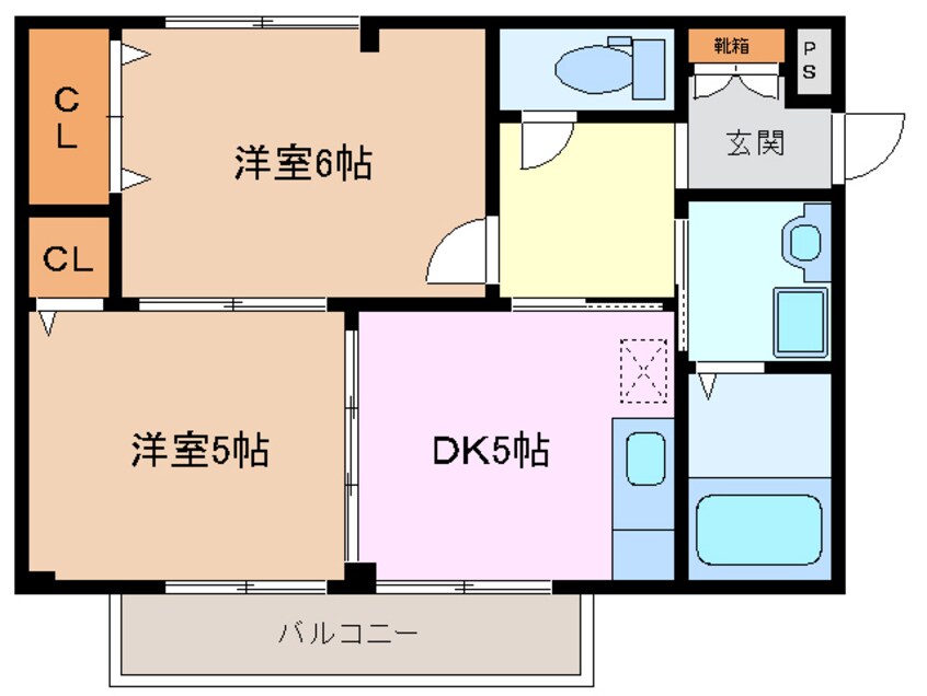 間取図 アルム　アベニュー