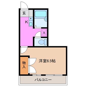 間取図 レオパレスブリリアント幸