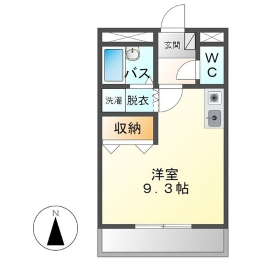 間取図 エルガーデン