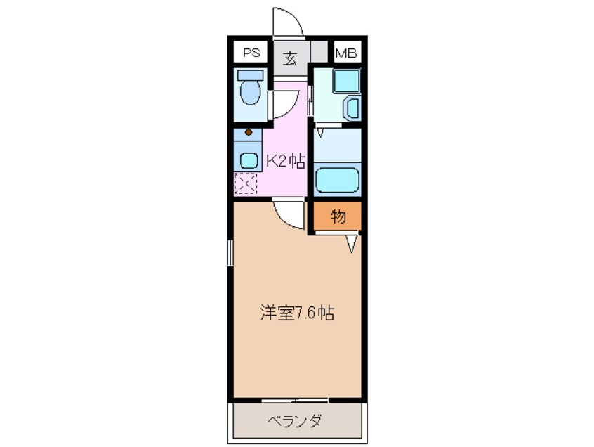 間取図 サンピセス