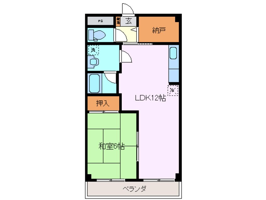 間取図 メゾン志氏野