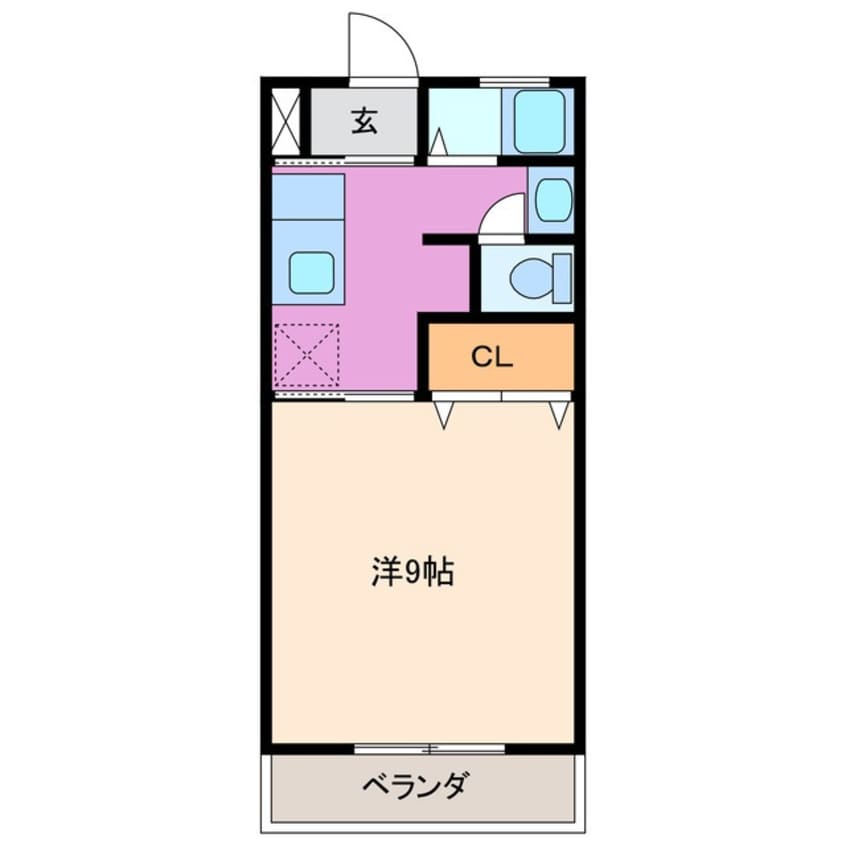 間取図 グリーンハイツ