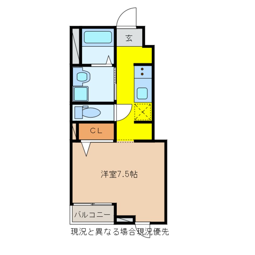 間取図 ロジュマンC