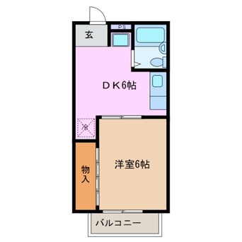 間取図 シティハイツホープ