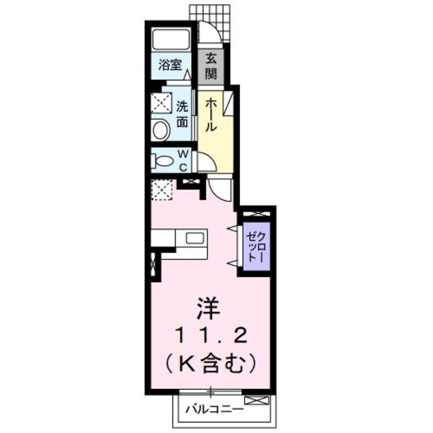 間取図 ヴィラ　サンフォレスト