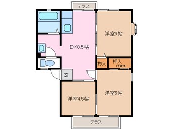 間取図 サンシティ ビバリーヒルズ