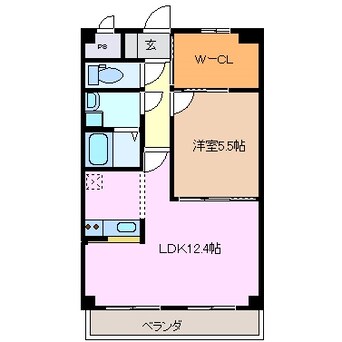 間取図 プランドール