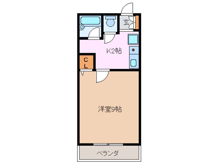 間取図 リブェール桜