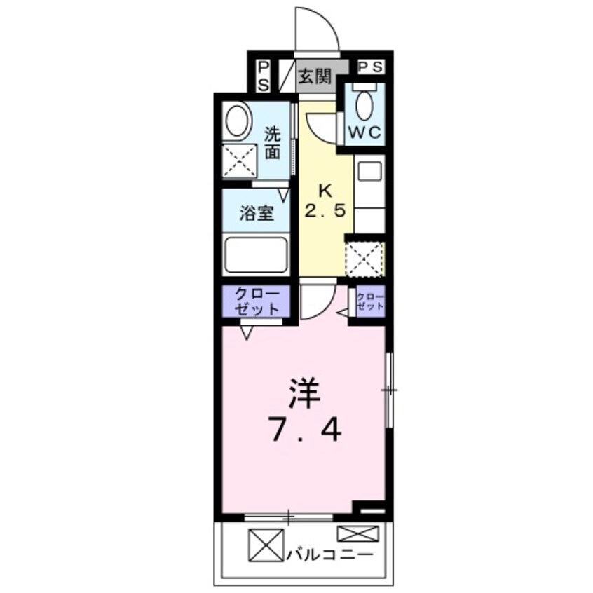 間取図 Ｍ．コンテチェスト