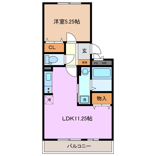 間取り図 カーサコモダ天カ須賀