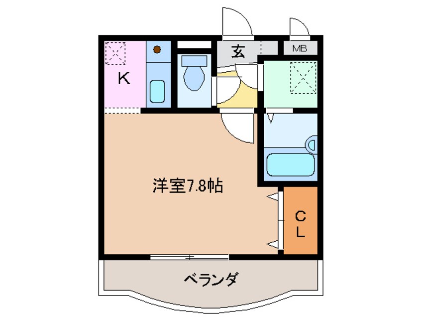 間取図 ユーミーマンション加藤Ａ棟