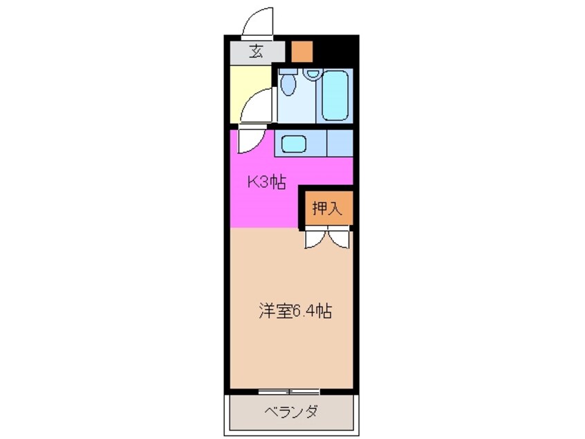 間取図 ハイツエリシャン