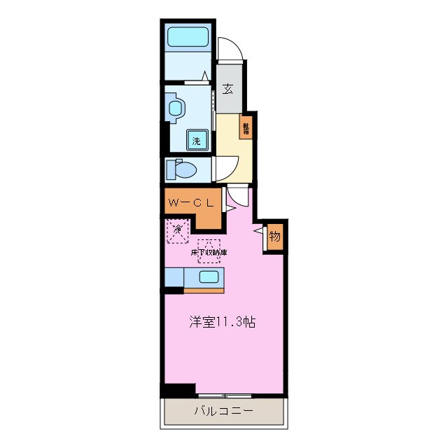 間取り図 オリヴェート　Ｂ