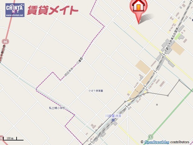 地図 アシタバ　Ａ棟