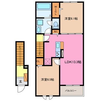 間取図 クラインボッシェⅡ