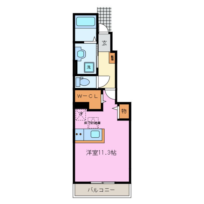 間取図 フランボワーズ　Ⅱ