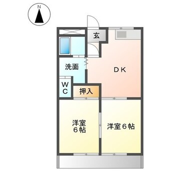 間取図 サンライズタウン