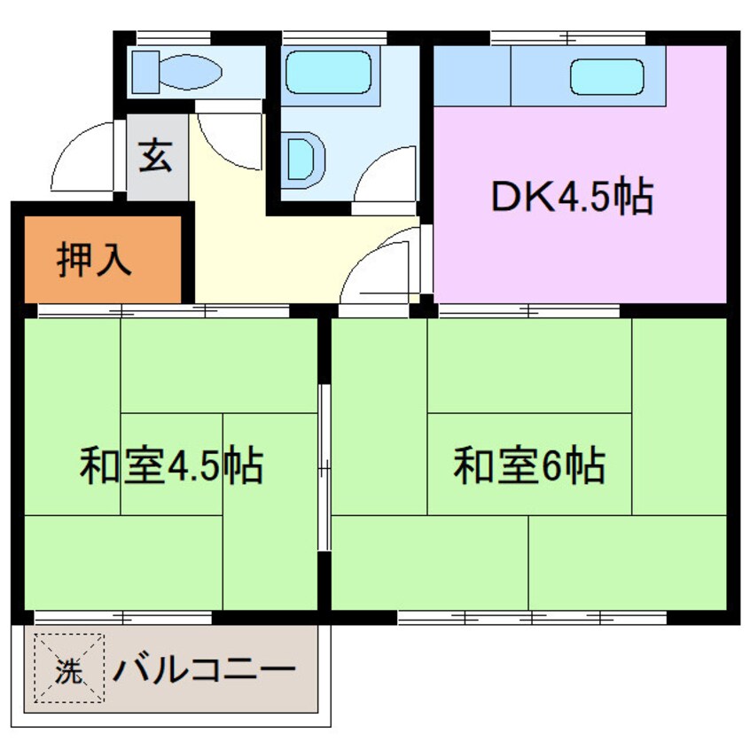 間取図 ソシアＹ